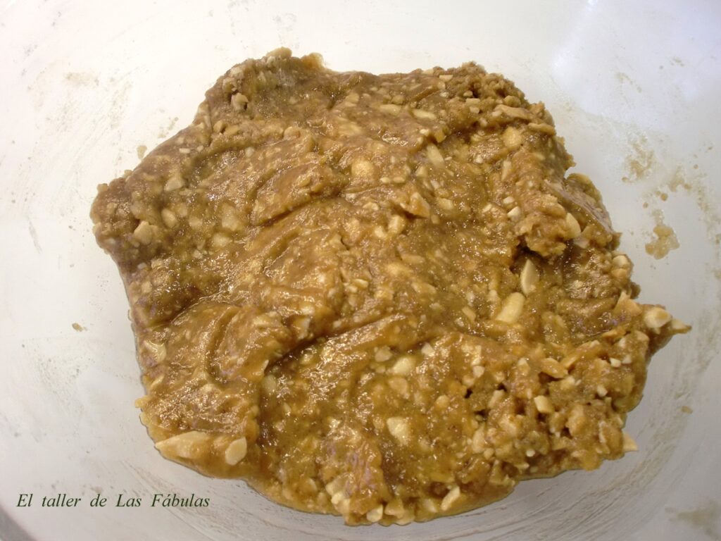 Galletas con cacahuetes salados - Tutorial