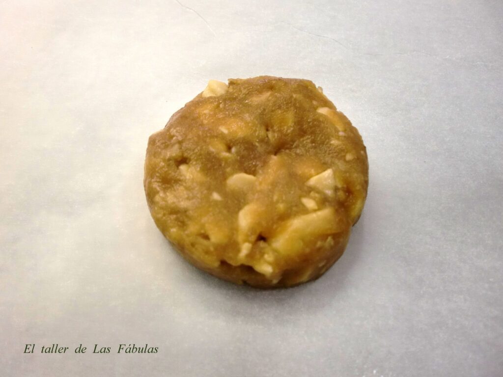 Galletas con cacahuetes salados - Tutorial