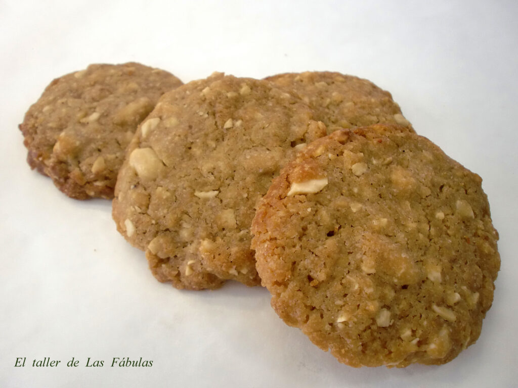 Galletas con cacahuetes salados - Tutorial