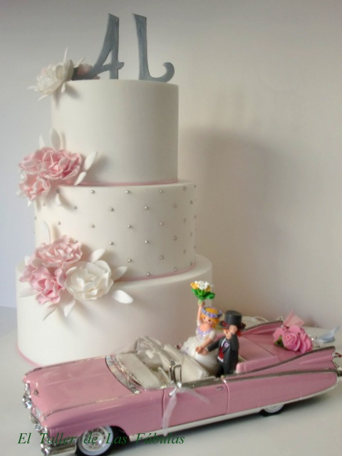 Fondant, flores y clicks playmobil