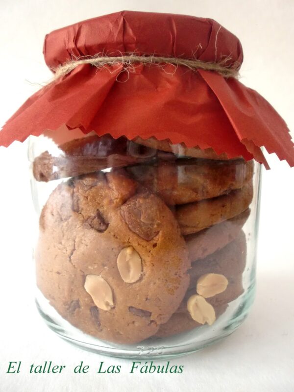 Miss galletas, crema de cacahuete y chocolate - Imagen 2