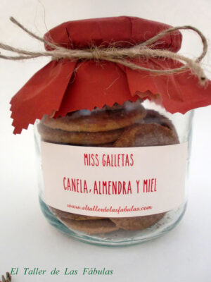 Miss galletas, canela, almendra y miel