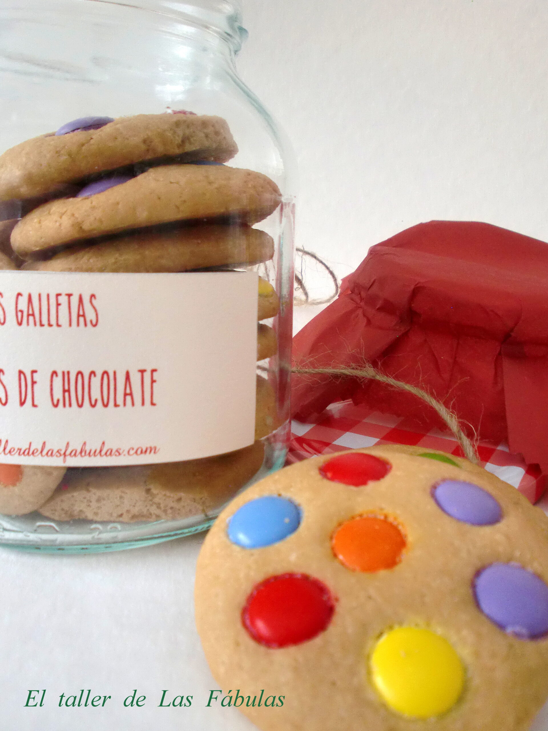 Miss galletas, grageas de chocolate - Imagen 2