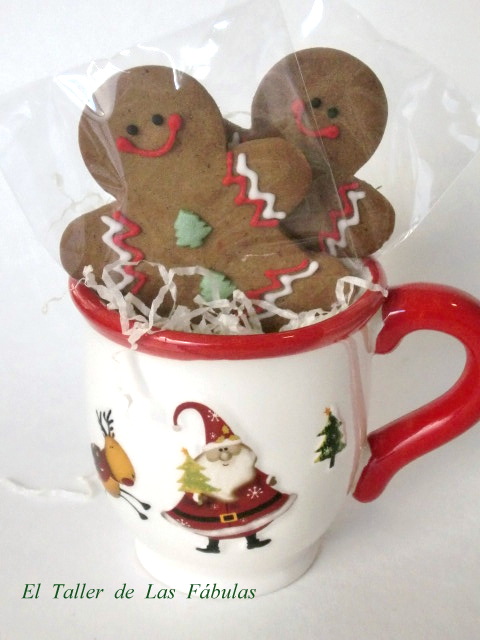 Taza de Navidad con galletas Gingerman - Imagen 6