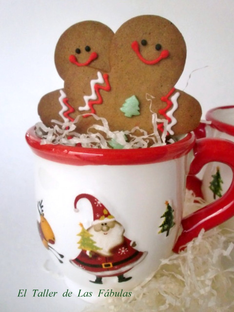 Taza de Navidad con galletas Gingerman - Imagen 4