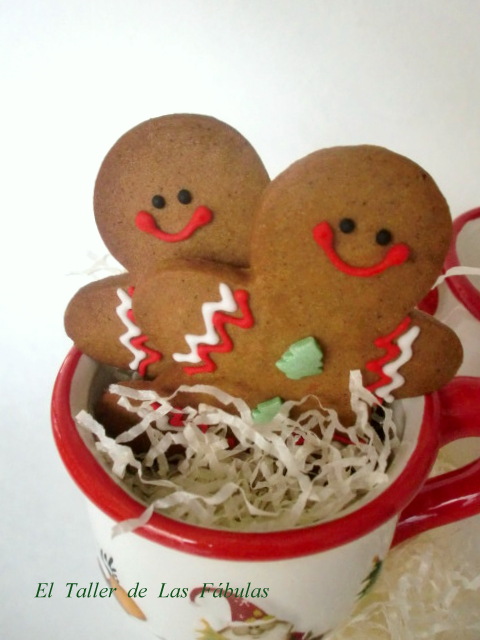 Taza de Navidad con galletas Gingerman - Imagen 3