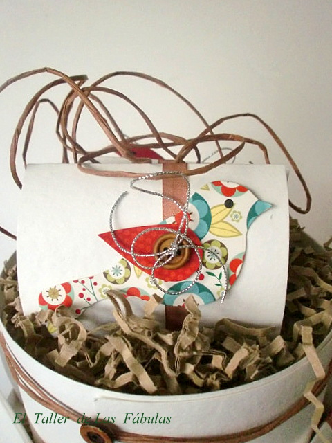 Pájaro scrapbook - Imagen 4