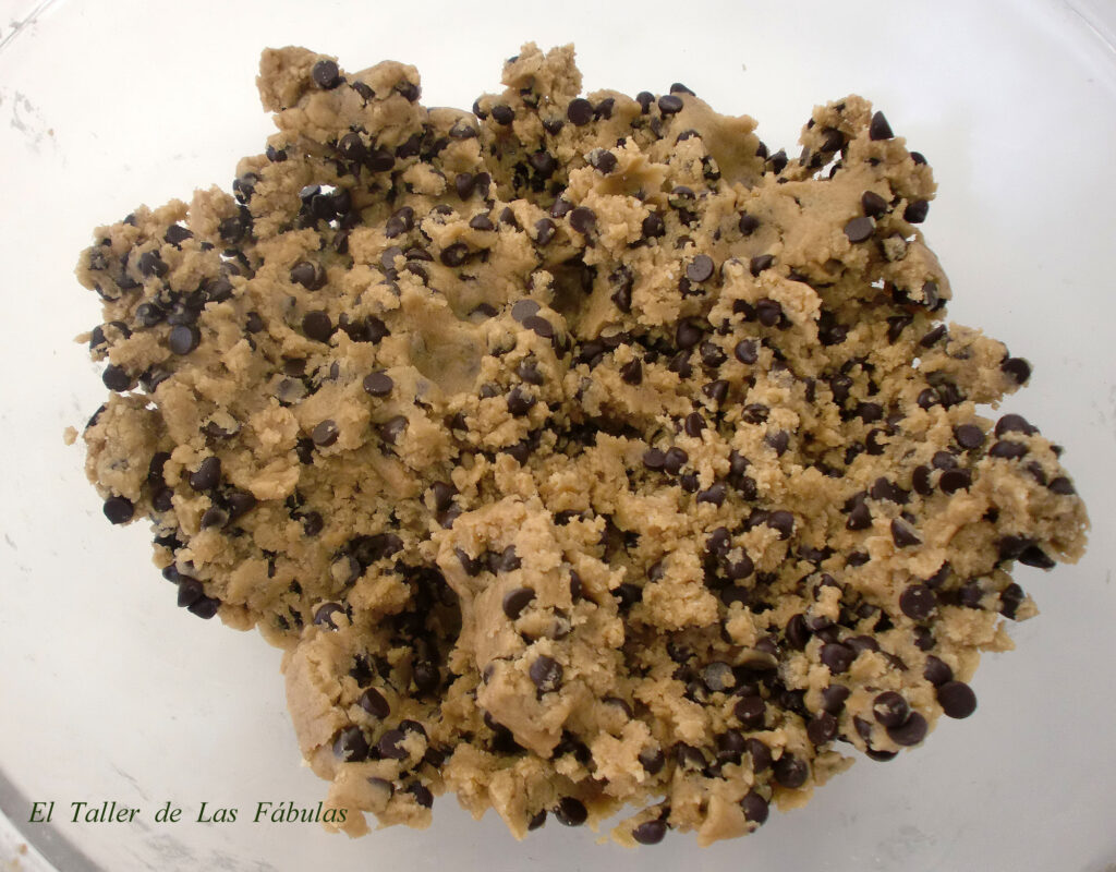 Galletas con pepitas de xocolate - Tutorial
