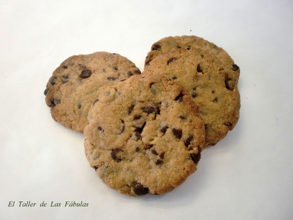 Galletas con pepitas de xocolate - Tutorial